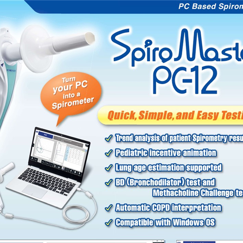 MÁY ĐO CHỨC NĂNG HÔ HẤP CẦM TAY PC-12